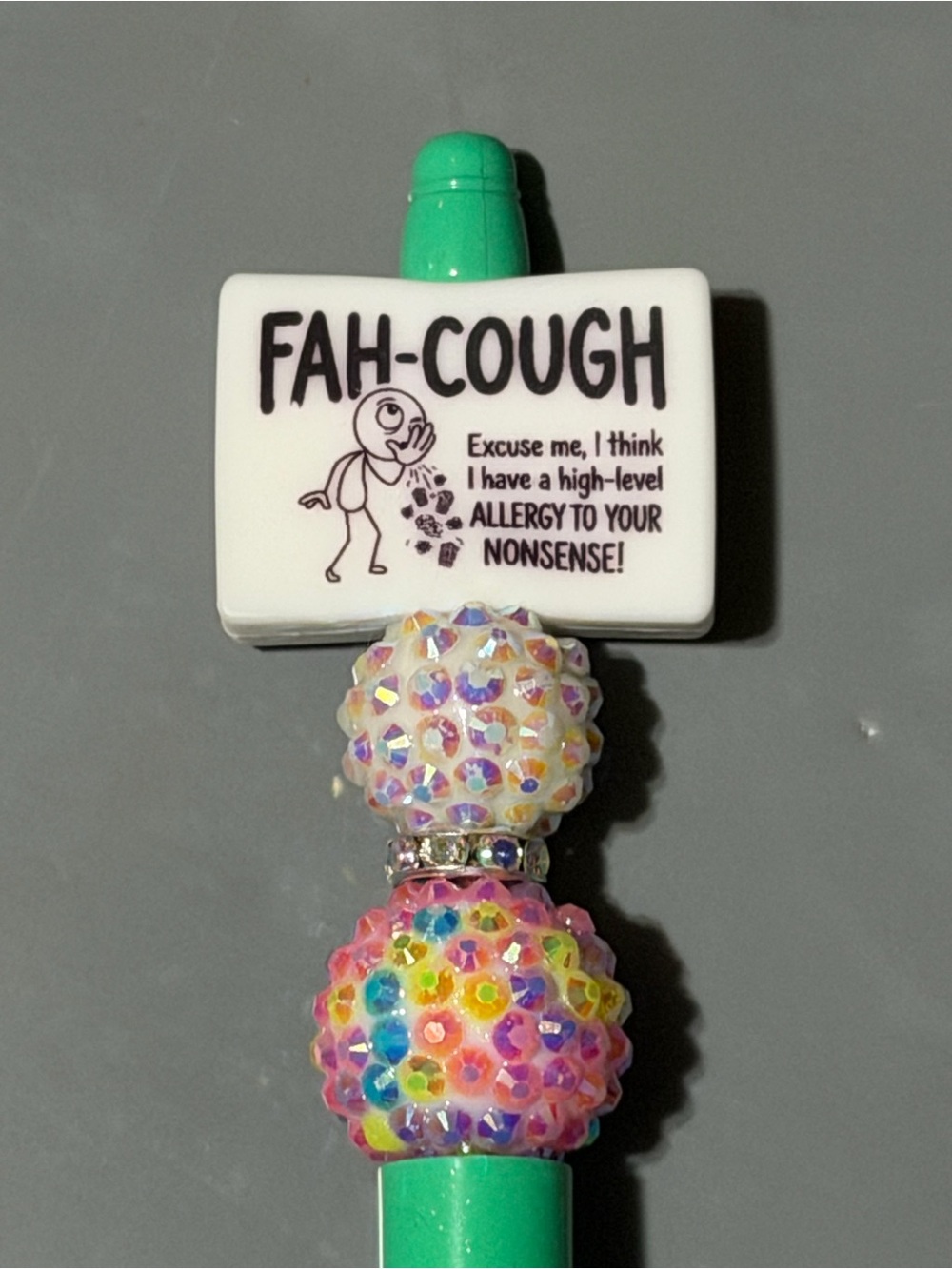 Fah-Cough funny pen - Picture 2 of 3